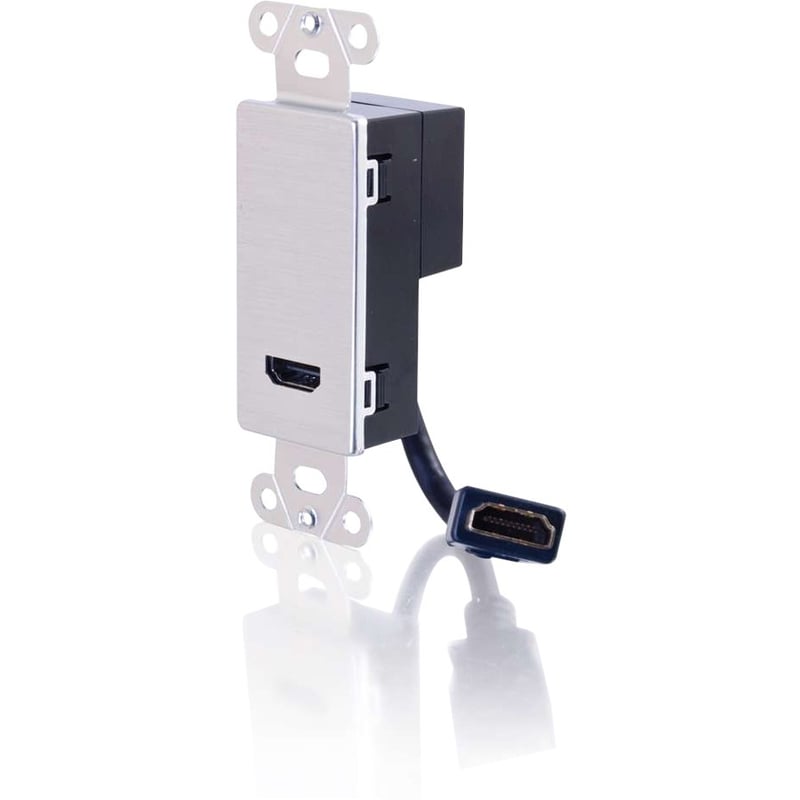 HDMI DECORA PASSTHROUGH WP ALUMINUM