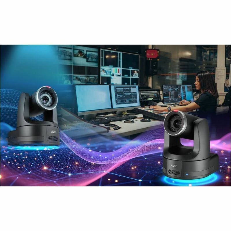 AVerVision TR615 Video Conferencing Camera - 20.9 Megapixel - 60 fps - USB 3.2 Gen 1 - TAA Compliant - Thumbnail 4