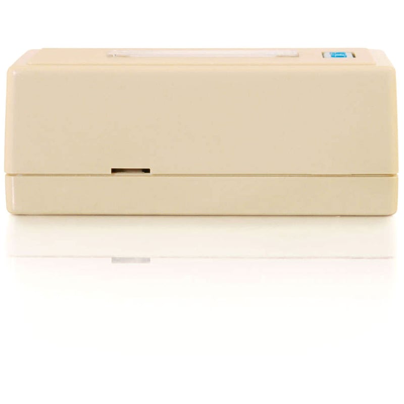 C2G 1-Port Cat5E Surface Mount Box - White - Thumbnail 3