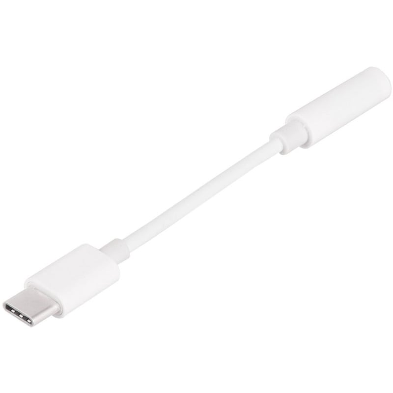 4XEM USB-C Male TO 3.5MM Female Adapter White - Thumbnail 1
