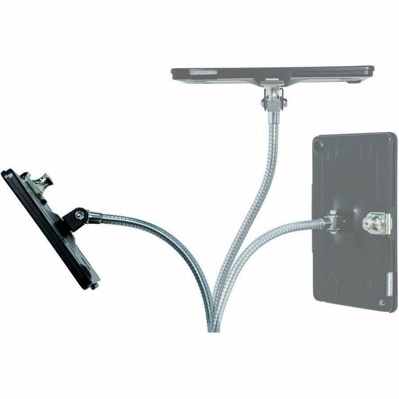 CTA Digital Compact Security Gooseneck Floor Stand for iPad (Gen. 5-6), iPad Pro 9.7, and iPad Air (Gen. 1-2) - Thumbnail 4