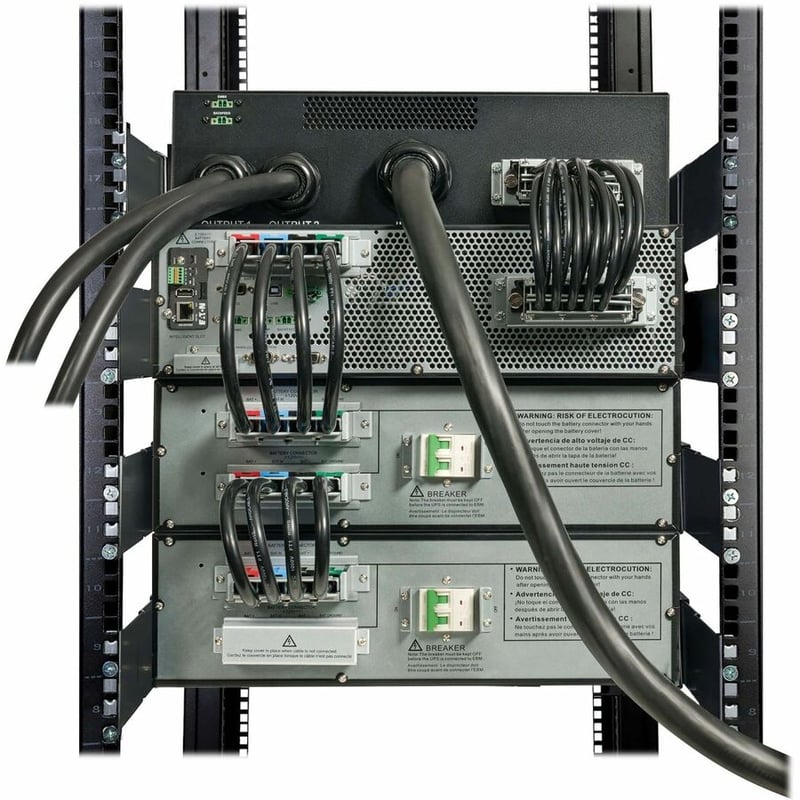 93PX 15000VA 15000W 208V 3-PHAS E BYPASS GATEWAY CARD EXT RUN 12U - Thumbnail 3