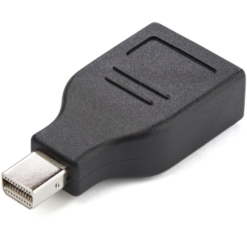 StarTech.com Compact Mini DisplayPort to DisplayPort Adapter, 4K x 2K Video, UHD Mini DP to DP Converter, mDP to DP 1.2 Adapter, M/F - Thumbnail 1