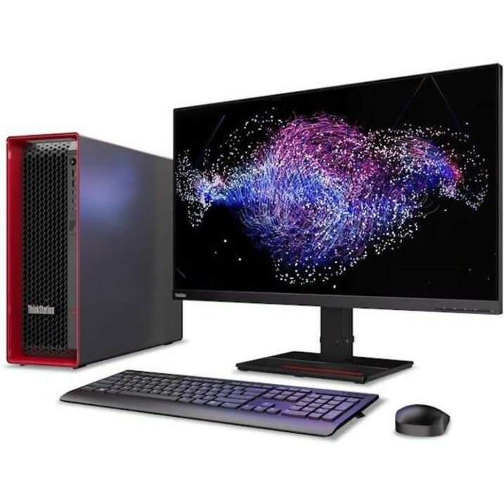 Lenovo ThinkStation 30GA0012US Workstation - Xeon w5-2445 - 32 GB - 512 GB SSD - Tower - Thumbnail 2