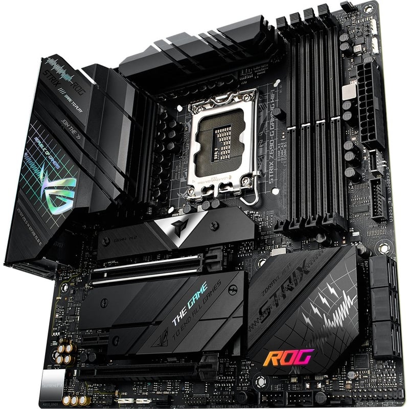 Asus ROG Strix Z690-G GAMING WIFI Desktop Motherboard - Intel Z690 Chipset - Socket LGA-1700 - Intel Optane Memory Ready - Micro ATX - Thumbnail 3