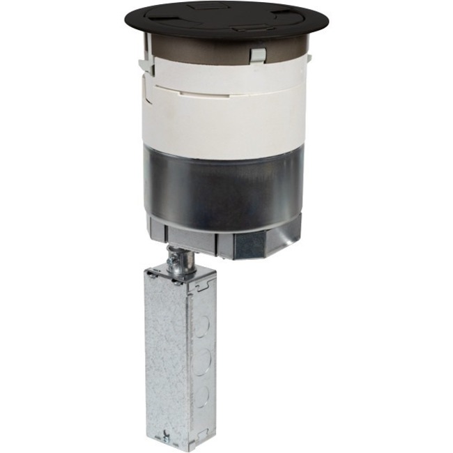 Wiremold Evolution 6AT2 Series Recessed Assembly with Flush Style Cover - Thumbnail 1