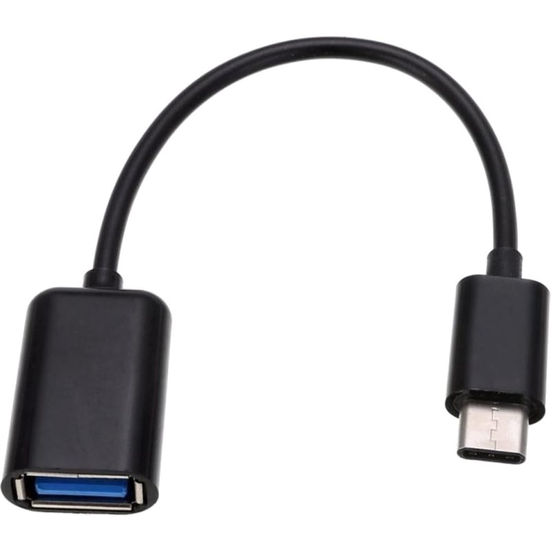 4XEM USB-C Male to USB-A Female Adapter Black - Thumbnail 3