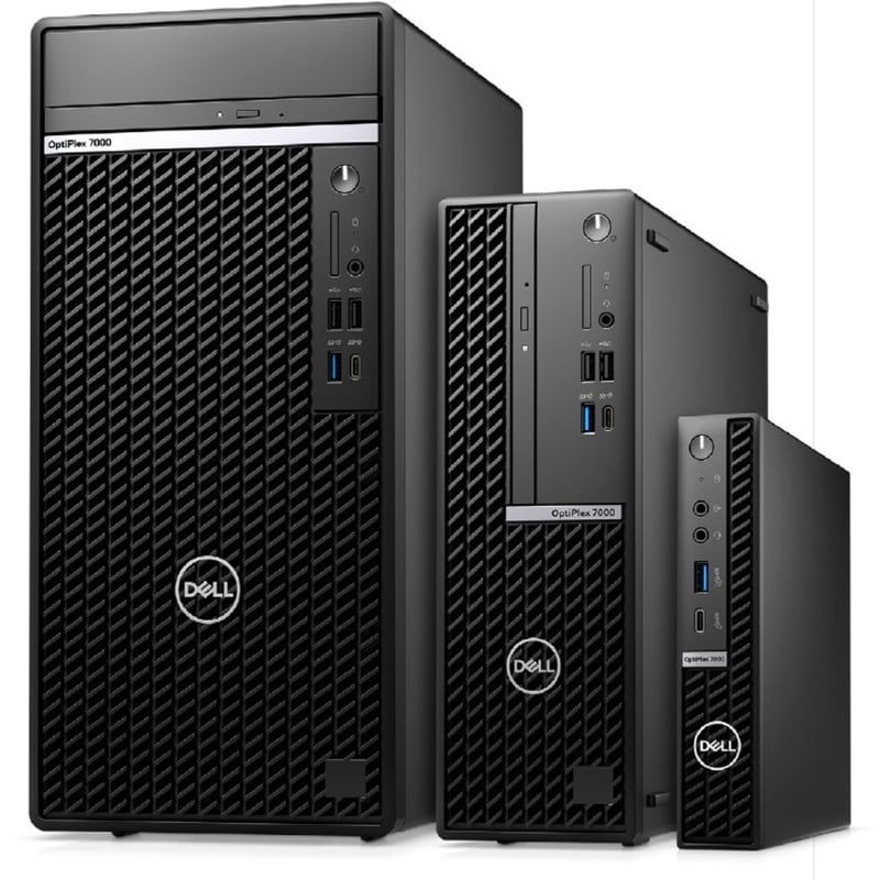 Dell OptiPlex 7000 7010 Desktop Computer - Intel Core i5 13th Gen i5-13500 Tetradeca-core (14 Core) 2.50 GHz - 8 GB RAM DDR4 SDRAM - 256 GB M.2 PCI Express NVMe SSD - Tower - Black