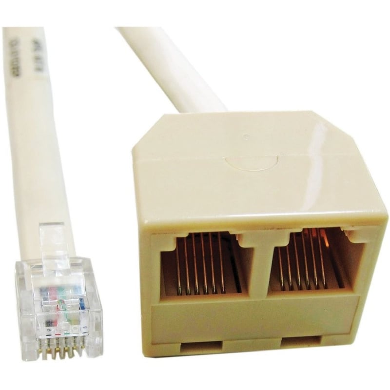 apg Printer Interface Cable | CD-D1D2EP Dual Drawer Splitter Cable | RJ-12 Male Splitter Cable for Epson Printers - Thumbnail 1