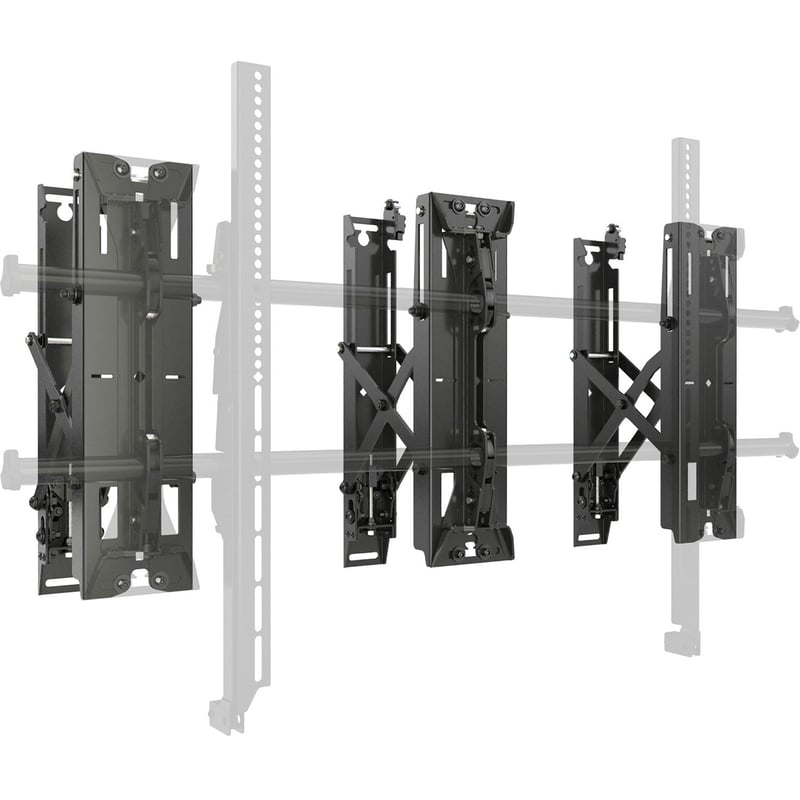 Chief Fusion 11.5" Pull Out Accessory - For Monitors 55-100" - Black - Thumbnail 1