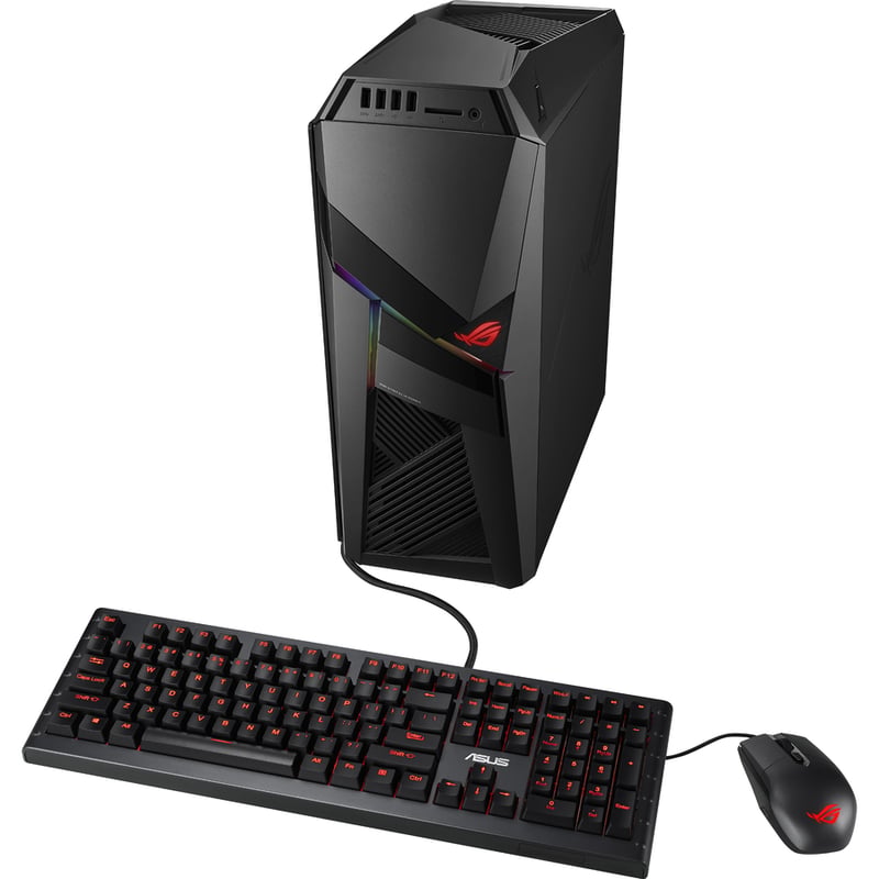 Asus ROG Strix GL12CX-XB991 Gaming Desktop Computer - Intel Core i9 9th Gen i9-9900K 3.60 GHz - 32 GB RAM DDR4 SDRAM - 1 TB SSD - Tower - Iron Gray - Thumbnail 3