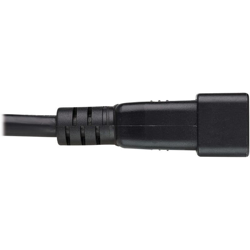 Tripp Lite by Eaton Splitter Cable Heavy-Duty C20 to 2x C13 - 15A 100-250V 14 AWG 2 ft. (0.61 m) Black - Thumbnail 5