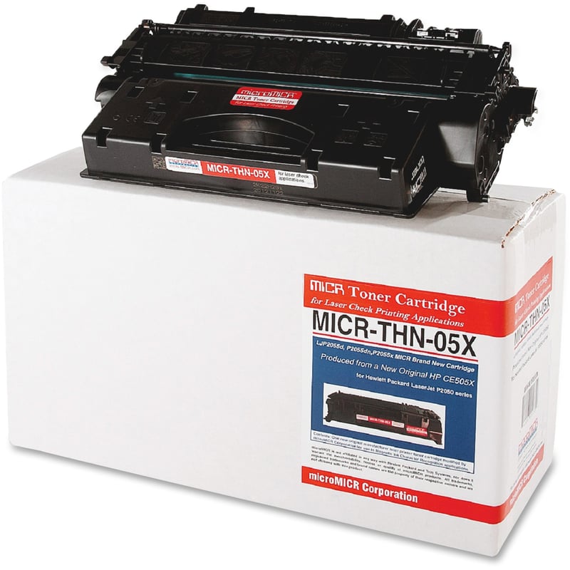 MICROMICR MICR CE505X HIGH QUALITY NEW BUILD TONER CARTRIDGE FOR USE IN HP LASER - Thumbnail 1