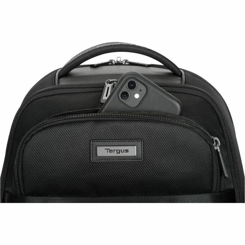 Targus Mobile Elite TBB617GL Carrying Case (Backpack) for 15" to 16" Notebook - Black - TAA Compliant - Thumbnail 5