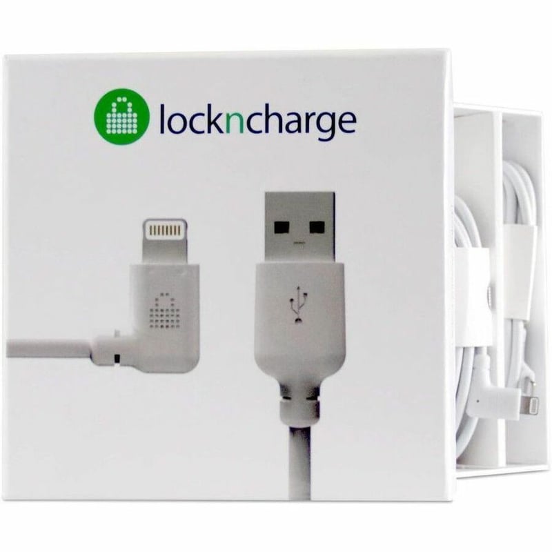 LocknCharge USB-A to Lightning Cables (Set of 5)