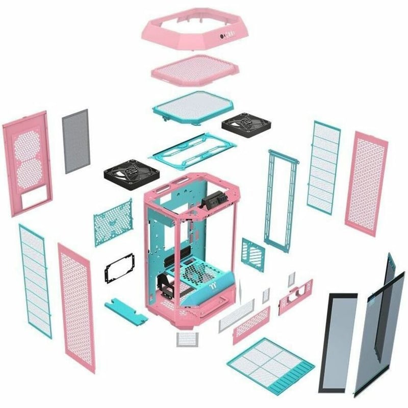 Thermaltake The Tower 300 Bubble Pink Micro Tower Chassis