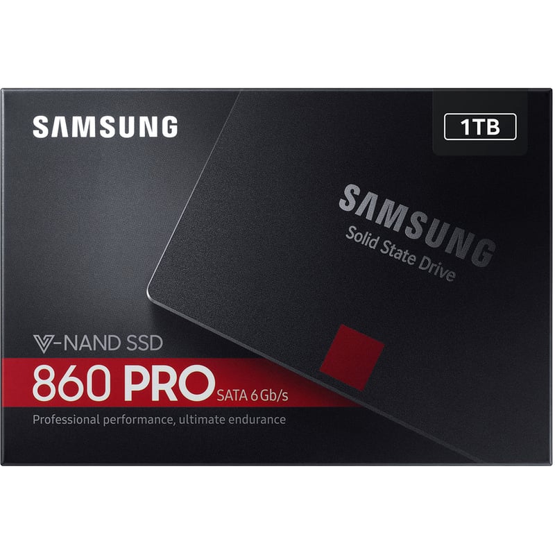Samsung 860 PRO MZ-76P1T0E 1 TB Solid State Drive - 2.5" Internal - SATA (SATA/600) - Thumbnail 5
