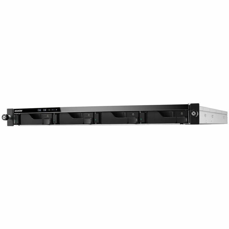 Asustor Lockerstor 4RS AS6504RS - 4 Bay NAS, Quad-Core 2.1GHz CPU, 2.5GbE Port, 8GB DDR4, 1U Rackmount Server (Diskless) - Thumbnail 4