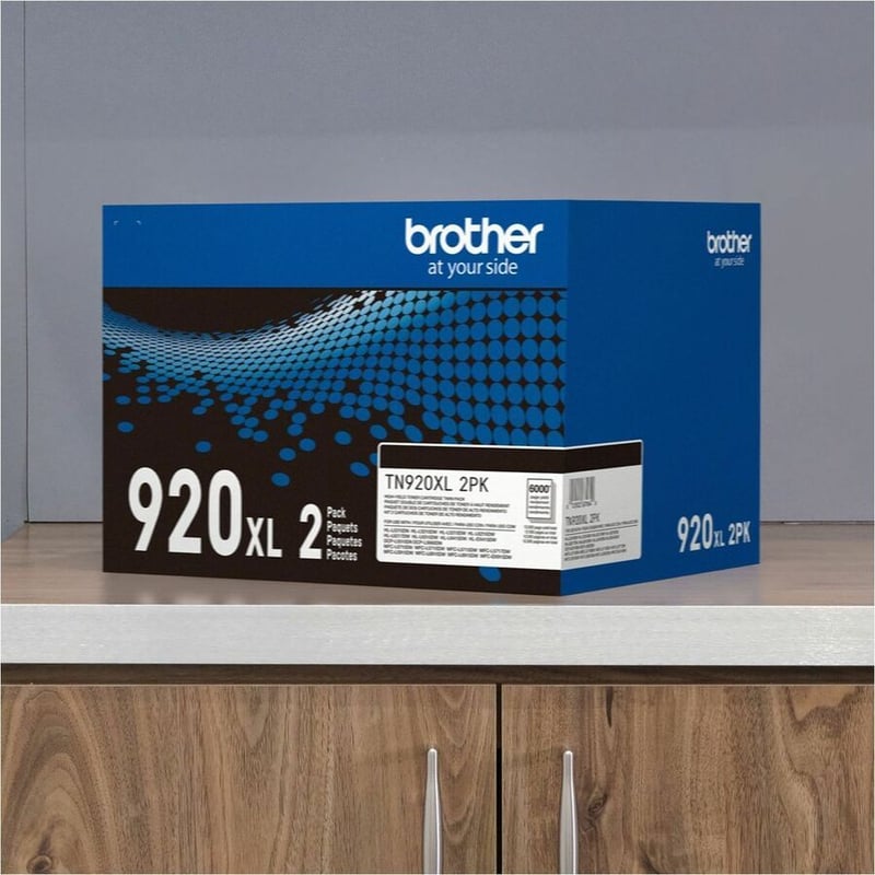 Brother Genuine TN920XL2PK High-yield Toner Cartridge Twin Pack - Thumbnail 5