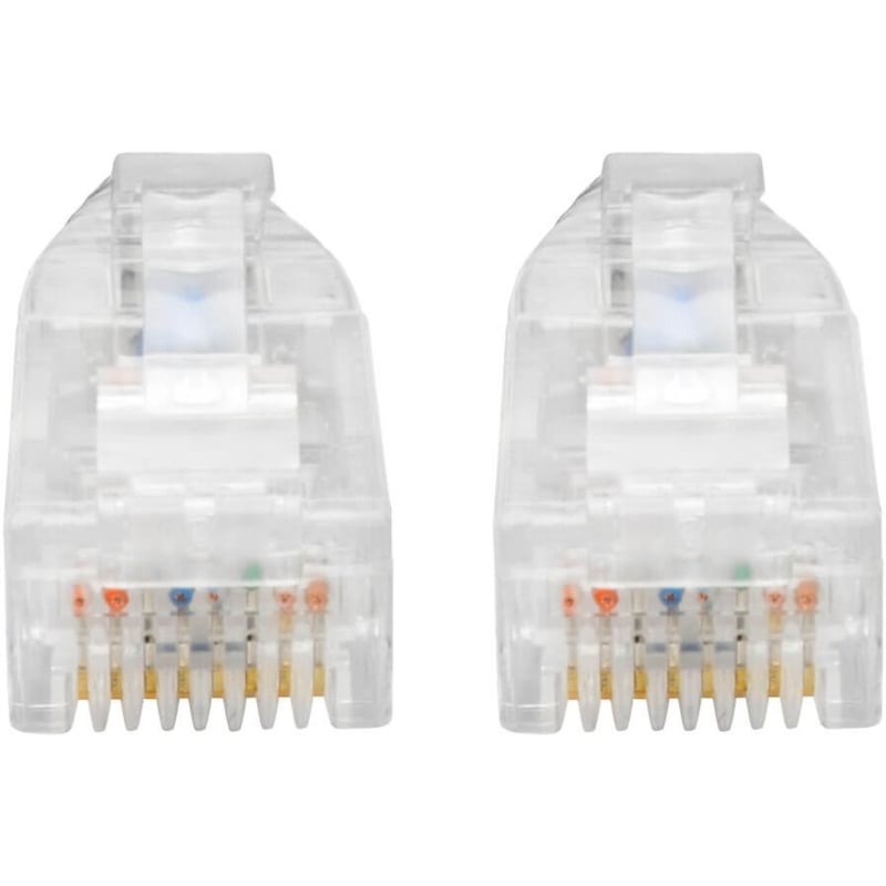 Eaton Tripp Lite Series Cat6 Gigabit Snagless Slim UTP Ethernet Cable (RJ45 M/M), PoE, Blue, 10 ft. (3.05 m) - Thumbnail 3