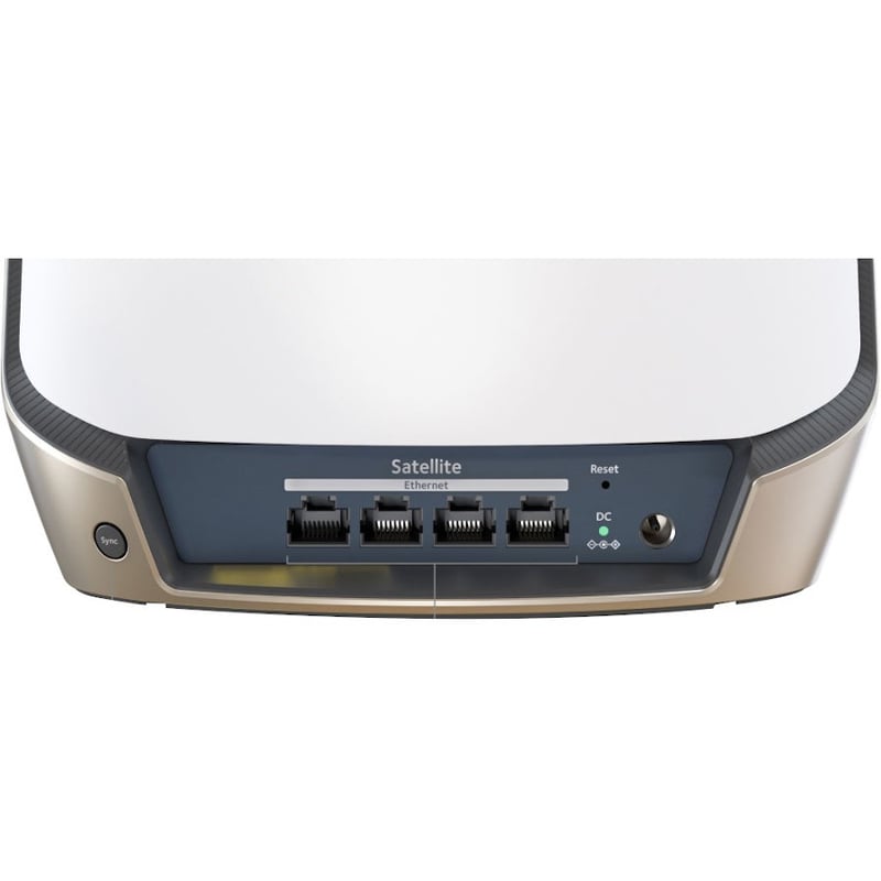 Netgear Orbi RBS860 Tri Band IEEE 802.11 a/b/g/n/ac/ax 6 Gbit/s Wireless Access Point - Indoor - Thumbnail 3