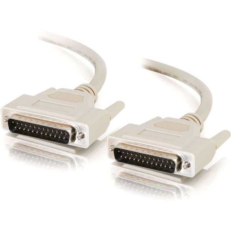10FT IEEE-1284 DB25 M/M PARALLEL CABLE - Thumbnail 1