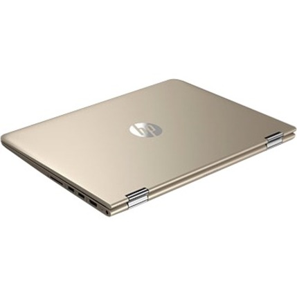 HP Pavilion x360 13-u100 13-u165nr 13.3" Touchscreen Convertible 2 in 1 Notebook - Intel Core i7 7th Gen i7-7500U - 8 GB - 256 GB SSD - Modern Golden, Ash Silver - Thumbnail 5