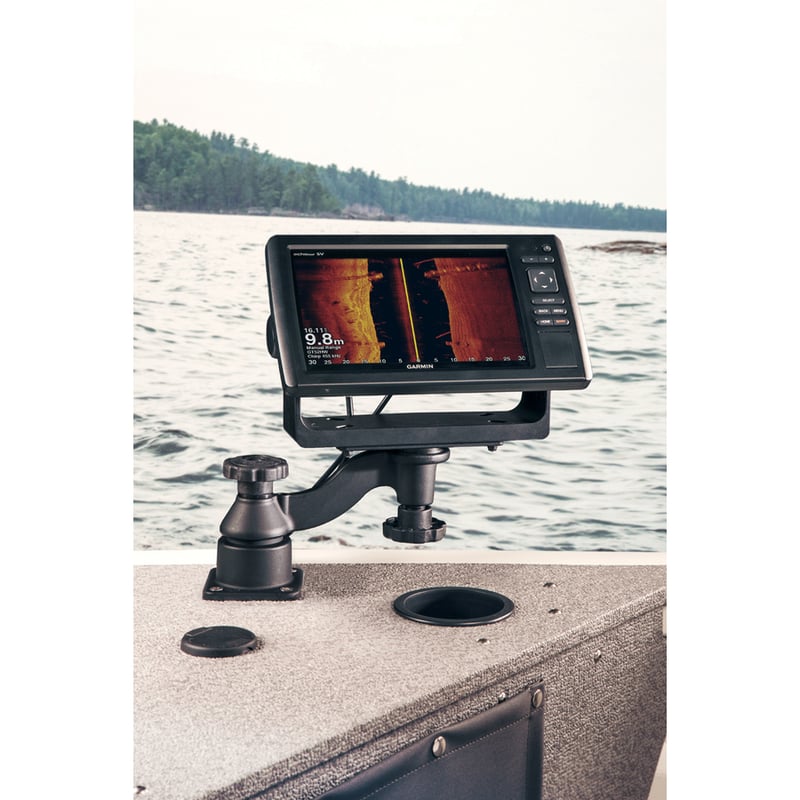 RAM Mounts Marine Mount for Fishfinder, Marine Chartplotter, GPS - Thumbnail 4