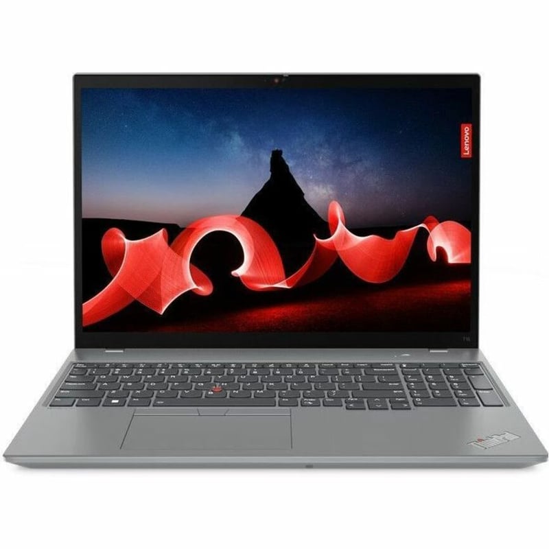Lenovo ThinkPad T16 Gen 2 21HH001PUS 16" Notebook - WUXGA - 1920 x 1200 - Intel Core i7 13th Gen i7-1365U Deca-core (10 Core) - 16 GB Total RAM - 16 GB On-board Memory - 512 GB SSD - Storm Gray