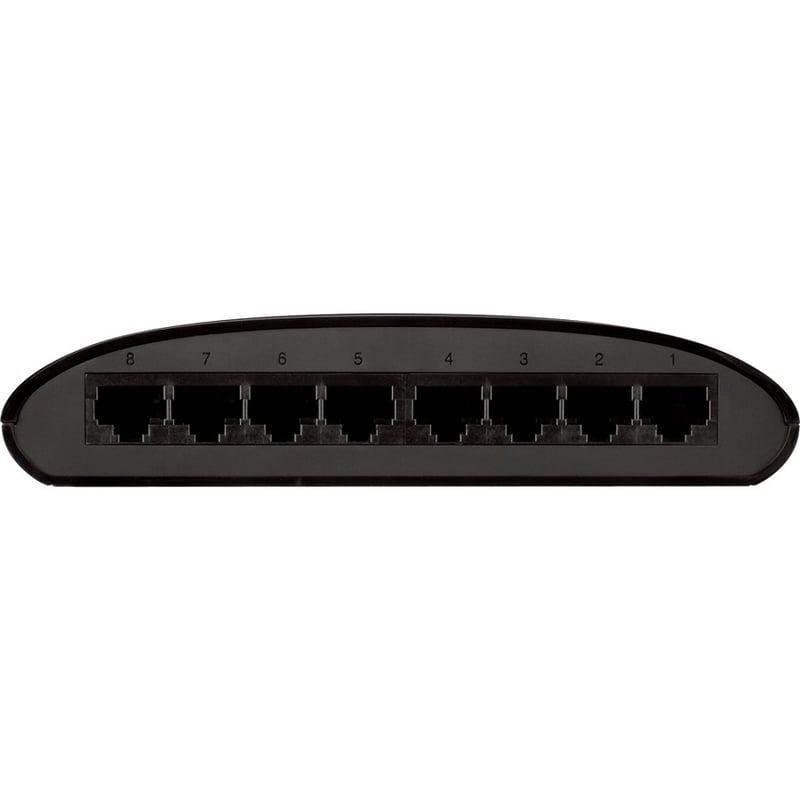 D-Link DES-1008E 8-Port 10/100 Unmanaged Desktop Switch - Thumbnail 2