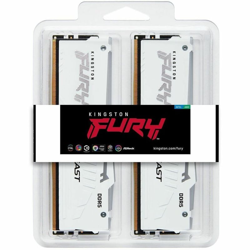 Kingston FURY Beast 64GB (2 x 32GB) DDR5 SDRAM Memory Kit - Thumbnail 2