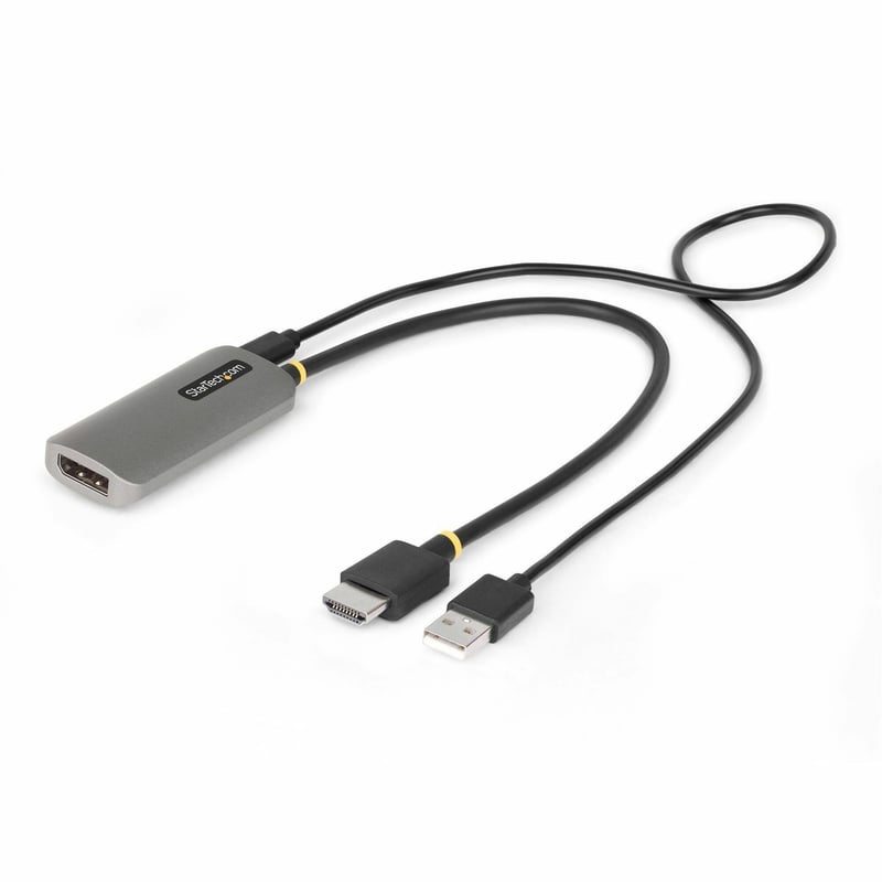 HDMI TO DISPLAYPORT ADAPTER - HDMI 2.1 TO DP 1.4 VIDEO CONVERTER - Thumbnail 1