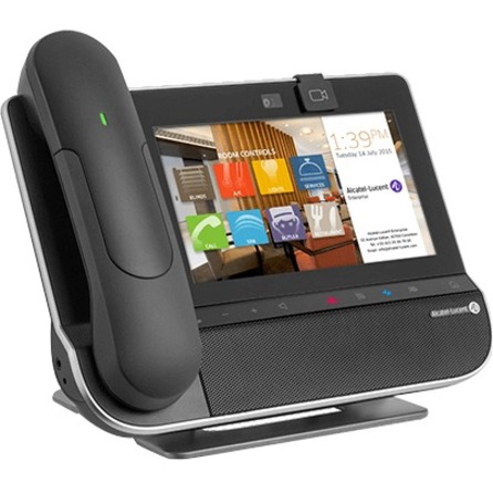 Alcatel-Lucent 8088 IP Phone - Corded/Cordless - Corded - Bluetooth - Desktop - Black - Thumbnail 3