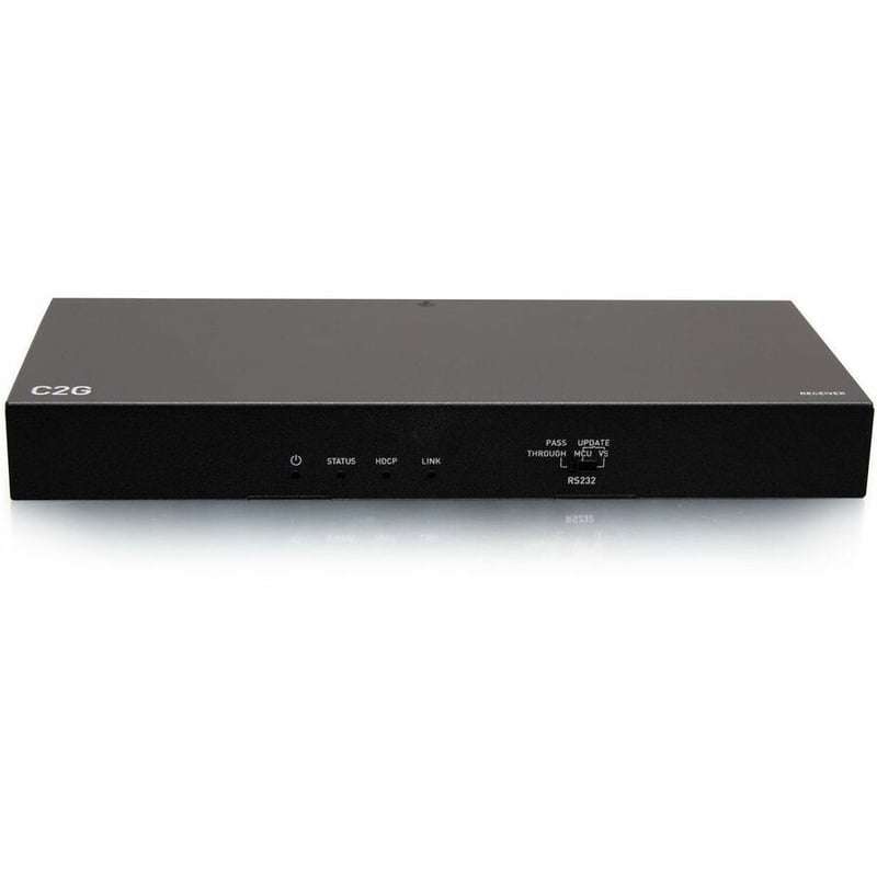 C2G HDBaseT HDMI Extender + 3.5mm, RS232, USB B to A, and IR over Cat - HDMI Transmitter Box to Reciever Box - 4K 60Hz - Thumbnail 2