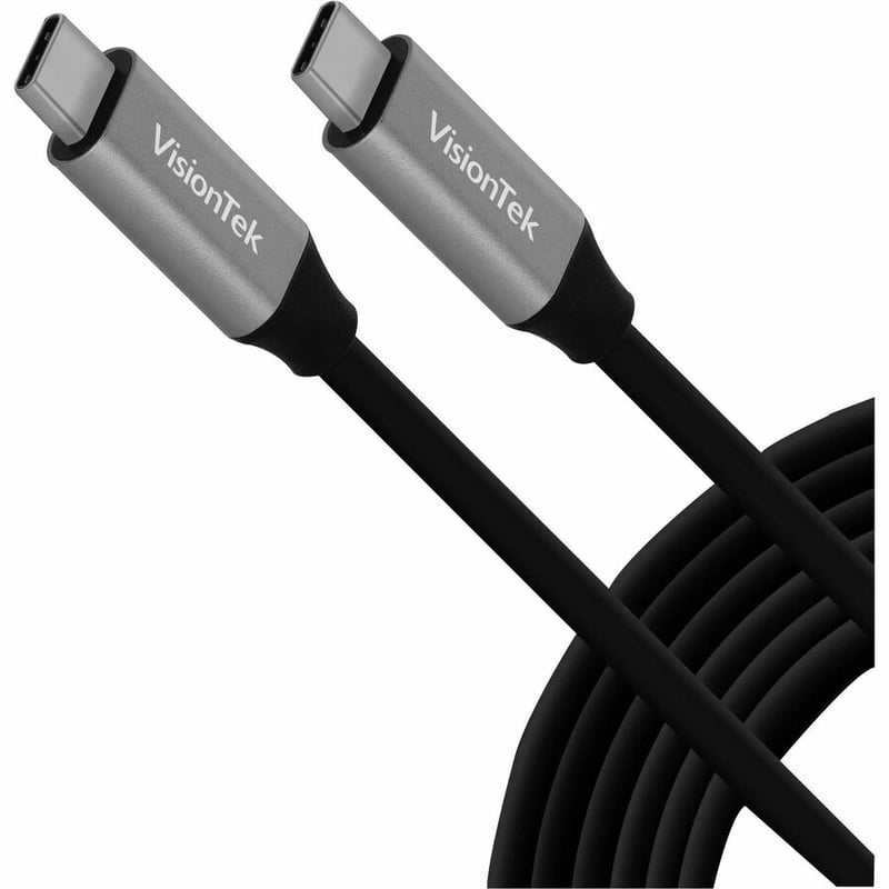 USB-C TO USB-C 2M 10PK UP TO 100W 10 GBPS DISPLAYPORT - Thumbnail 4