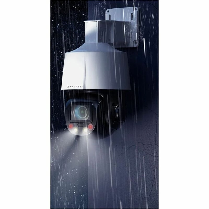 Amcrest IP4M-1098EW-AI 4 Megapixel Outdoor 4K Network Camera - Color - Dome - White - Thumbnail 3