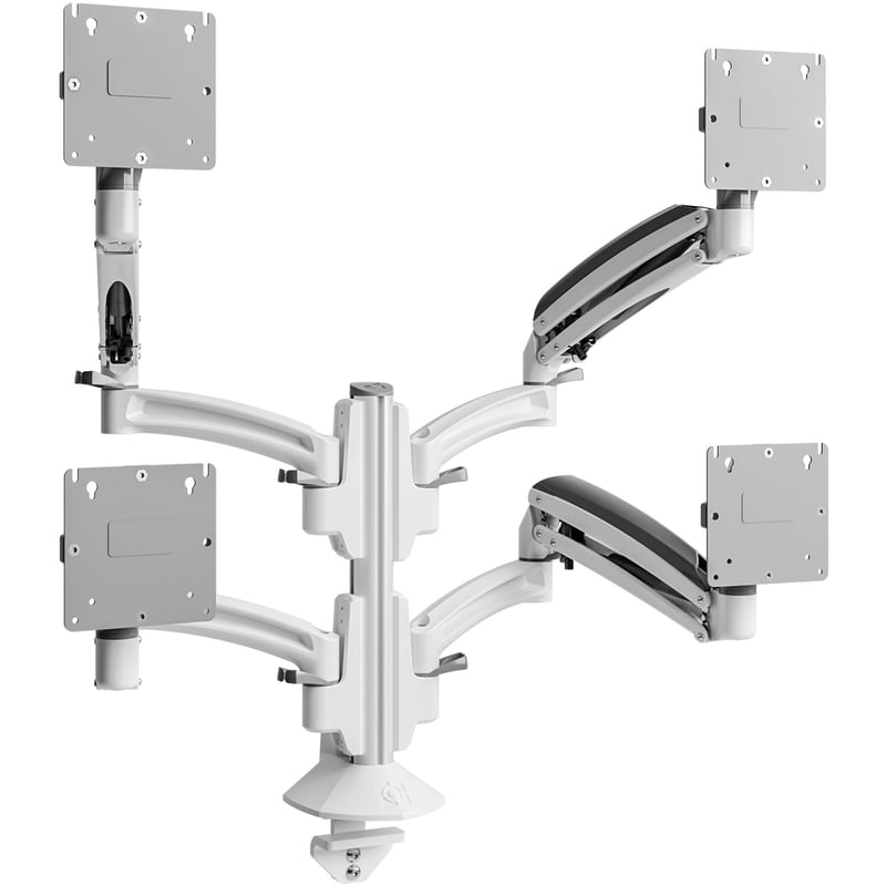 Chief Kontour K1C420W Mounting Arm for Monitor, TV, All-in-One Computer - White - TAA Compliant - Thumbnail 1