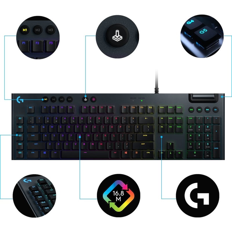 LOGITECH G815 RGB MECHANICAL GAMING KEYB LINEAR