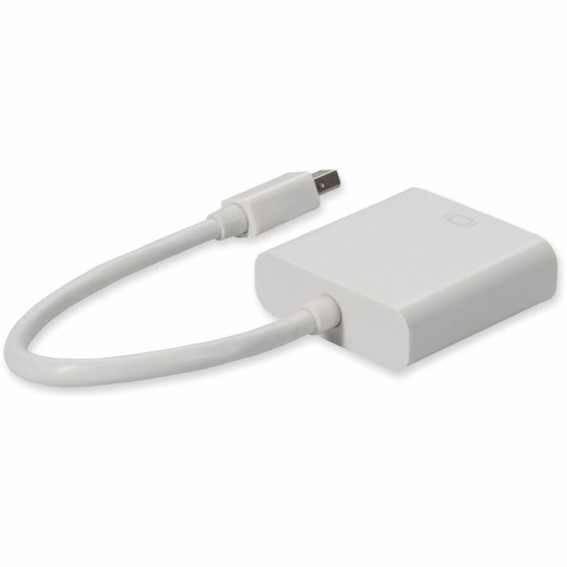 5PK Mini-DisplayPort 1.1 Male to DVI-I (29 pin) Female White Adapters For Resolution Up to 1920x1200 (WUXGA) - Thumbnail 5
