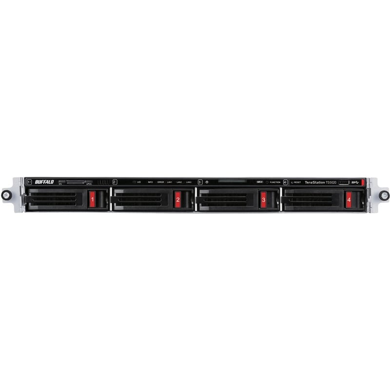 BUFFALO TeraStation 5420 4-Bay 64TB (4x16TB) Business Rackmount NAS Storage Hard Drives Included - Thumbnail 5