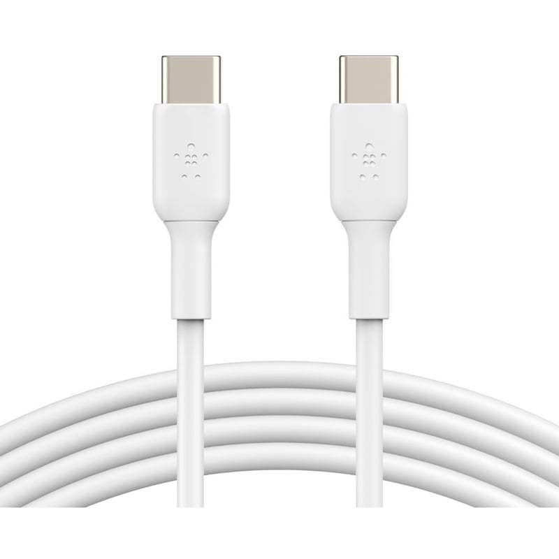 Belkin BoostCharge USB-C to USB-C Cable(1 meter / 3.3 foot, White) - Thumbnail 2