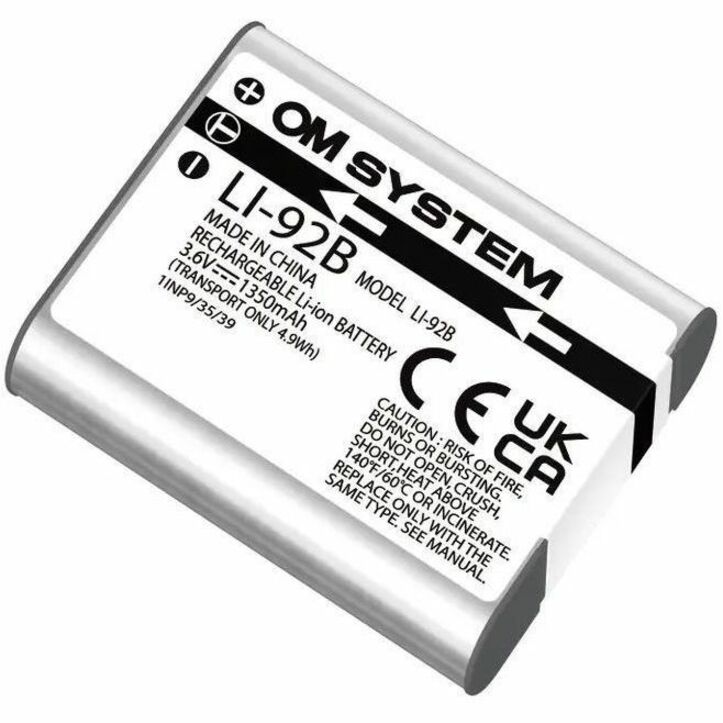OM SYSTEM LI-92B LI-ION BATTERYOM SYSTEM LI-92B LI-ION BATT - Thumbnail 2