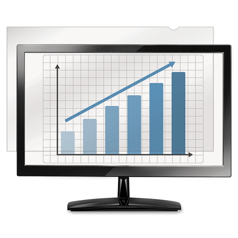 Fellowes PrivaScreen™ Blackout Privacy Filter - 19.5" Wide - Thumbnail 4