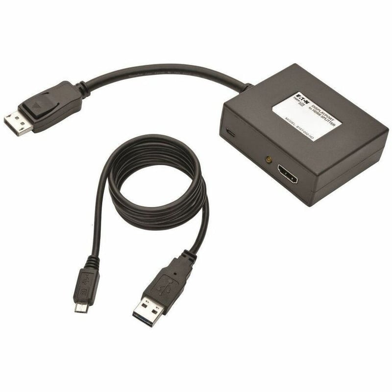 Tripp Lite by Eaton 2-Port DisplayPort to HDMI Video Splitter 1080p 1920 x 1080 60Hz - Thumbnail 5