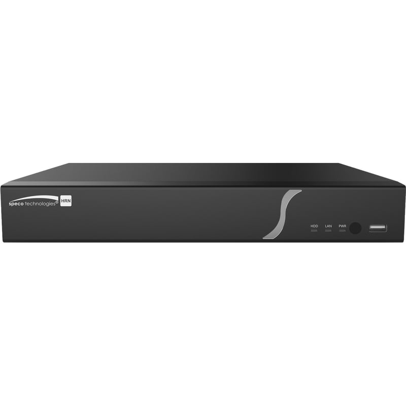 Speco 6 Channel Hybrid Digital Video Recorder 4 HD-TVI Channels plus 2 IP Channels - 4 TB HDD - Thumbnail 1