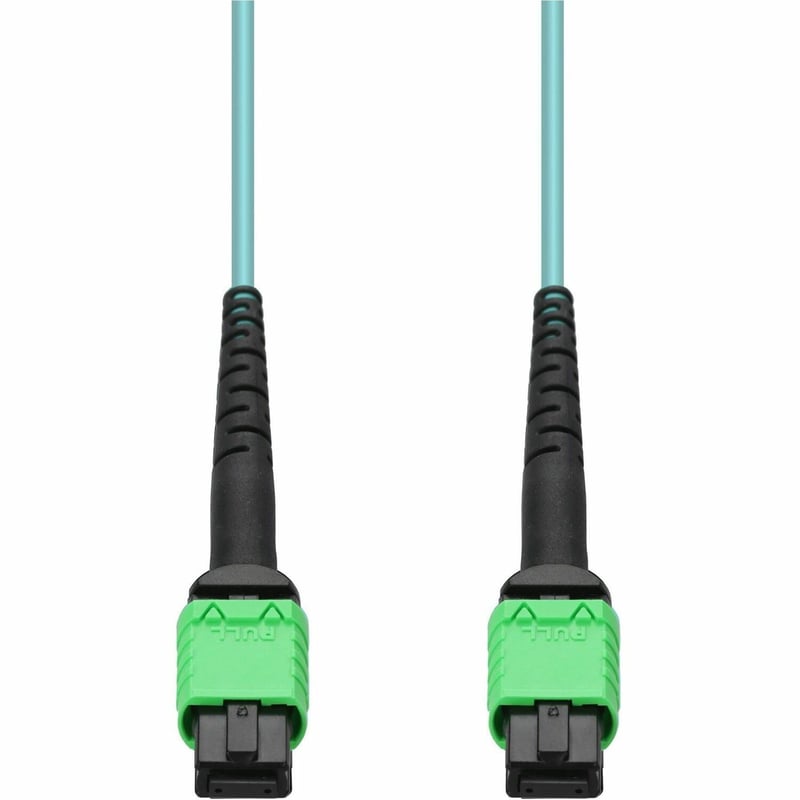 2M MELLANOX COMP AMPO-12 F/F AQUA OM4 LSZH FIBER PATCH CABLE - Thumbnail 1