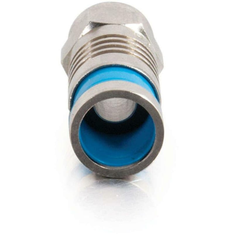 C2G RG6 Quad Compression F-Type Connector with O-Ring - 50pk - Thumbnail 4