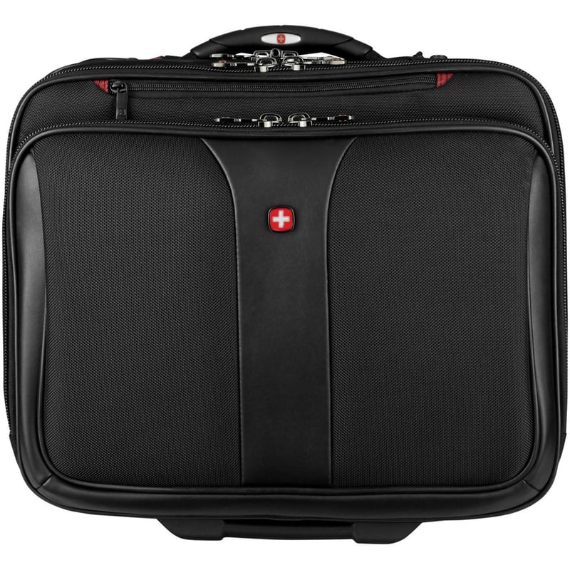WENGER PATRIOT II ROLLER BLACK 2 PIECE SET - Thumbnail 1