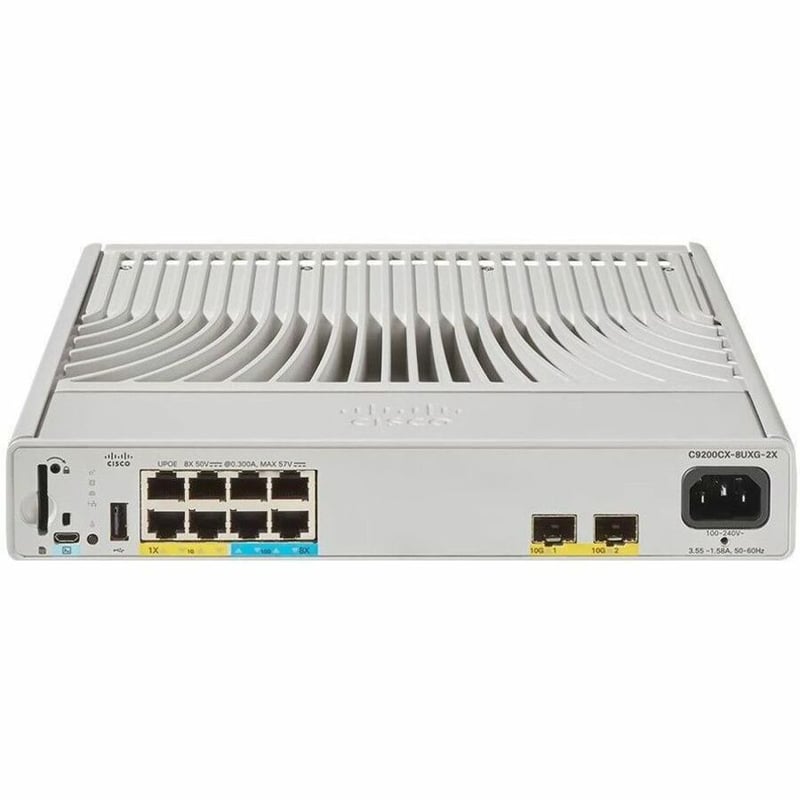 Cisco Catalyst C9200CX-8UXG-2X Ethernet Switch - Thumbnail 1