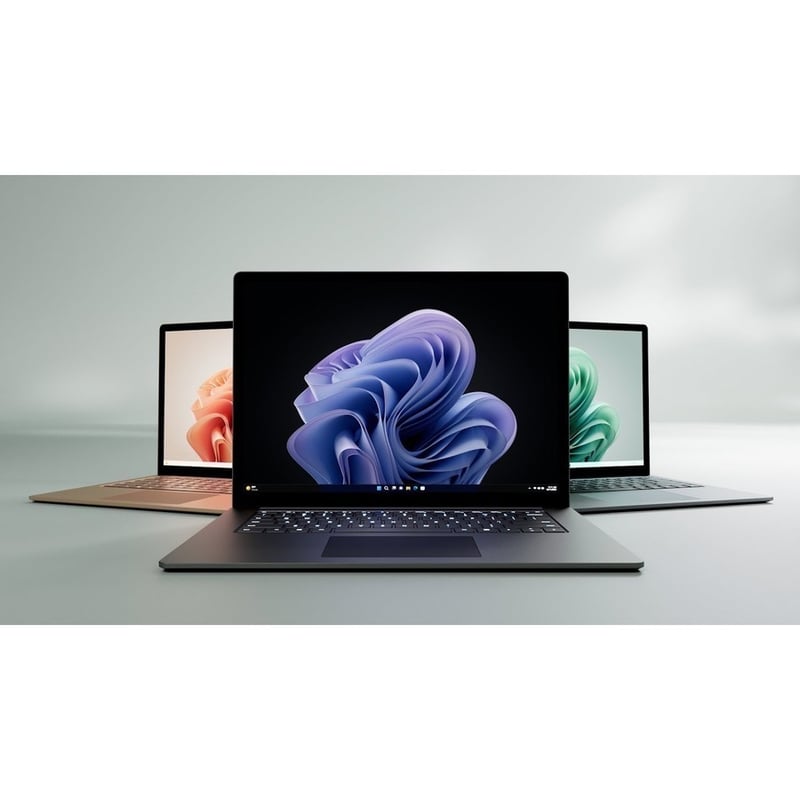 Microsoft Surface Laptop 5 15" Touchscreen Notebook - 2496 x 1664 - Intel Core i7 12th Gen i7-1265U - Intel Evo Platform - 16 GB Total RAM - 512 GB SSD - Matte Black - Thumbnail 2